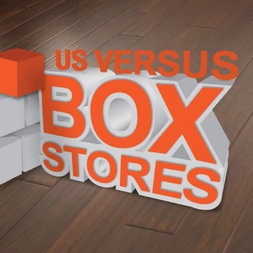 Us Vs Box Stores article provided by - Gco Carpet Outlet in Reno, NV